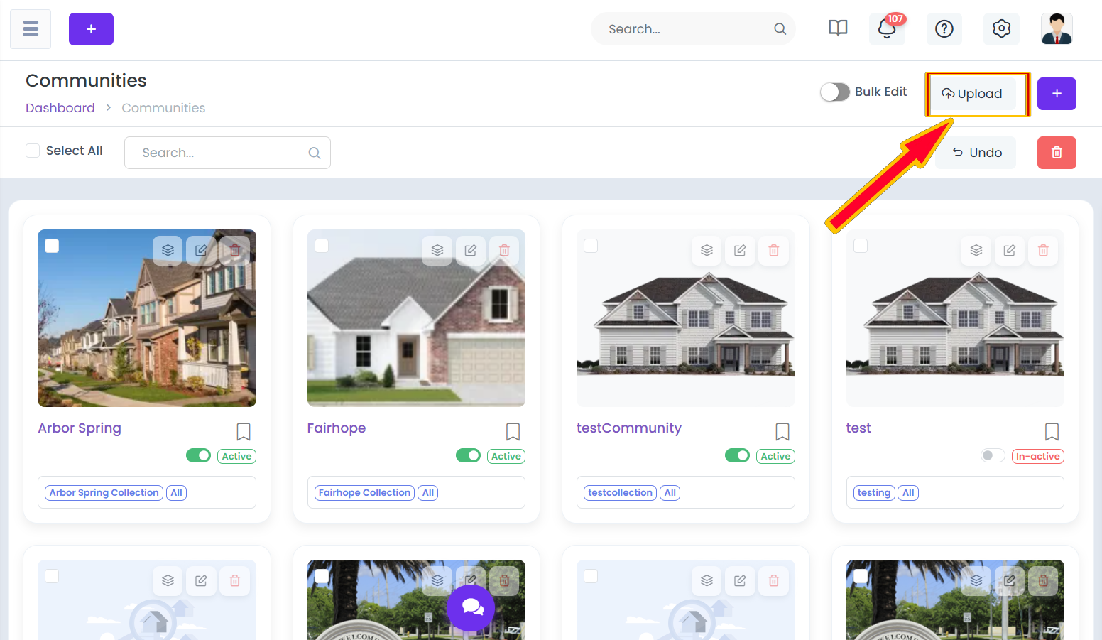 Upload Community
